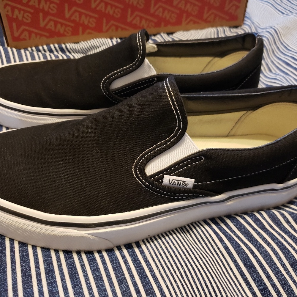 Van's Classic Slip-ons, Size 9 M / 10.5 W